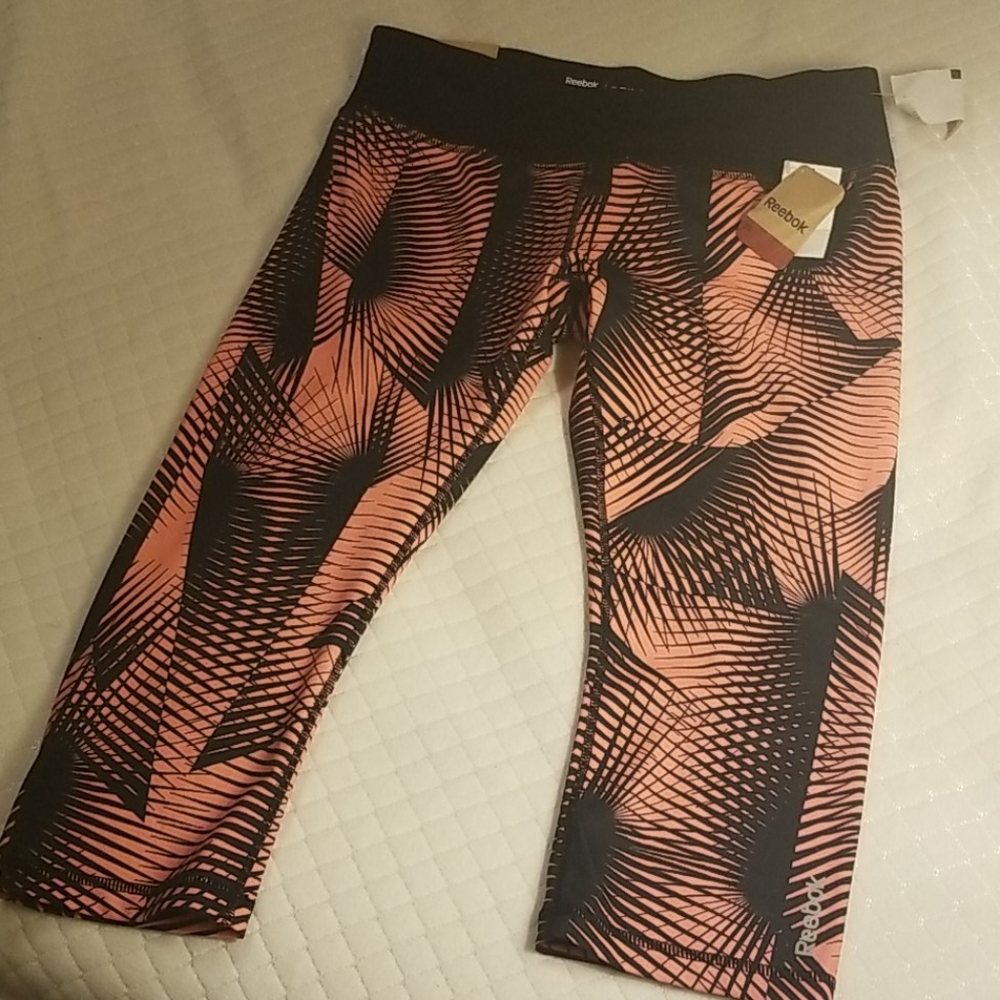 Reebok petite large workout capri - new with tags